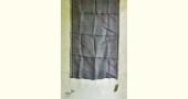 shop grey block printed kota silk embroidered Stole 