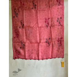 Saarang . सारंग ☁ Kota Doria Silk Embroidered Stole ☁ 18