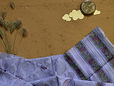 Saarang . सारंग ☁ Kota Doria Cotton Embroidered Dupatta ☁ 3