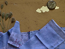 Saarang . सारंग ☁ Kota Doria Cotton Embroidered Dupatta ☁ 4