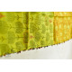 shop yellow block printed kota cotton embroidered dupatta in USA