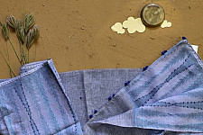 Saarang . सारंग ☁ Kota Doria Cotton Embroidered Dupatta ☁ 8