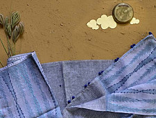 Saarang . सारंग ☁ Kota Doria Cotton Embroidered Dupatta ☁ 8