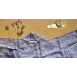 Saarang . सारंग ☁ Kota Doria Silk Embroidered Stole ☁ 21