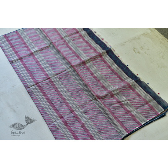 shop online Block printed Kota Doria Cotton Embroidered Saree