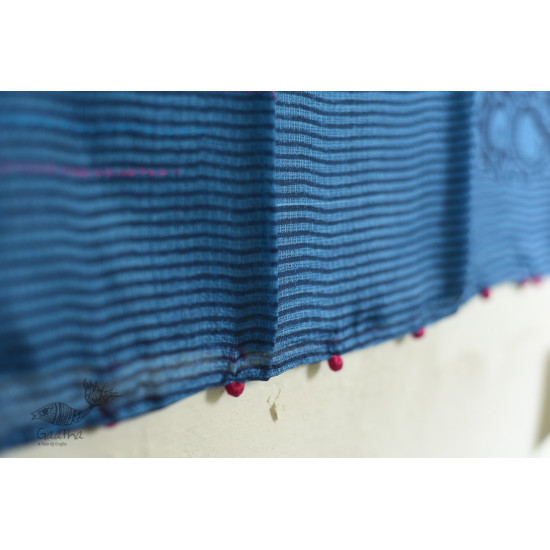 kota silk embroidered stole