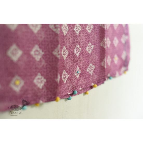 kota silk embroidered stole