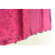 shop Kota Doria Silk Embroidered Stole with Block Print