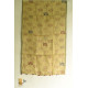 shop Kota Silk Stole Embroidered and Block Printed - Almond Brown