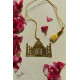 shop gold plated bookmark - tajmahal