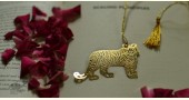shop gold plated bookmark - Tiger