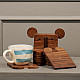 Online Handmade Wooden Coaster set