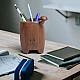 Online Handmade Wooden Mushroom Tail Pen Stand ( Three Sizes Option )