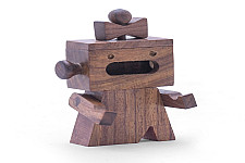 Lakdi . लकड़ी ~ Handmade Wooden - Female Sharpener