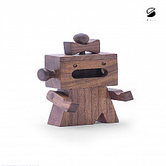 Lakdi . लकड़ी ~ Handmade Wooden - Female Sharpener