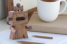Lakdi . लकड़ी ~ Handmade Wooden - Female Sharpener