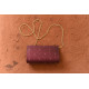 shop handwoven cotton tangaliya purse / Clutch Maroon