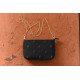 shop handwoven cotton tangaliya black purse