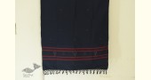 shop Handwoven Tangaliya Cotton dupatta  - Navy Blue