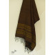 shop Handwoven Tangaliya Cotton dupatta Tobacco Brown