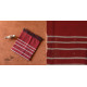 shop Handwoven Tangaliya Cotton Maroon dupatta