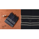 shop Handwoven Tangaliya Cotton Navy Blue dupatta