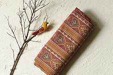 Champa - Chakli . चंपा - चकली | Handwoven Patola Cotton Saree - A