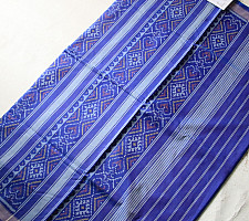 Champa - Chakli . चंपा - चकली | Handwoven Patola Cotton Saree - B