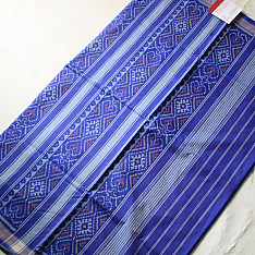 Champa - Chakli . चंपा - चकली | Handwoven Patola Cotton Saree - B