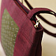 shop Tangaliya Shoulder Bag / Purse - Maroon & Green 