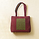 shop Tangaliya Shoulder Bag / Purse - Maroon & Green 
