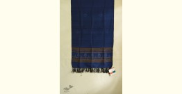 Gulmohar . गुलमोहर | Tangaliya ⁂ Cotton Stole - Blue