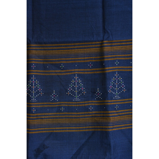 shop tangaliya cotton stole Blue