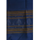 shop tangaliya cotton stole Blue