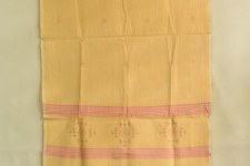 Gulmohar . गुलमोहर | Tangaliya Woven Cotton Stole - Peach