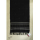 shop Tangaliya Woven Cotton Stole - Black