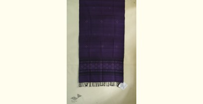 Gulmohar . गुलमोहर | Tangaliya ⁂ Cotton Stole - Purple