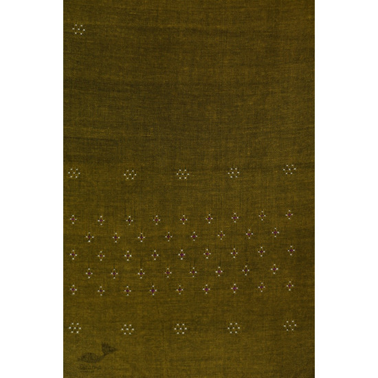 shop tangaliya cotton Scarf - Green