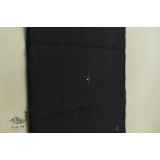 shop tangaliya cotton Scarf  - Carbon Black