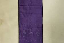 Gulmohar . गुलमोहर | Tangaliya ⁂ Cotton Scarf - Purple