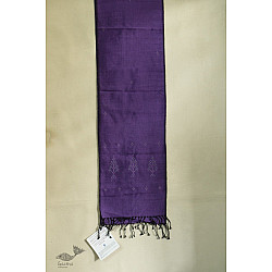 Gulmohar . गुलमोहर | Tangaliya ⁂ Cotton Scarf - Purple