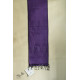 shop tangaliya cotton purple Scarf 