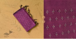Gulmohar . गुलमोहर | Tangaliya ⁂ Cotton Scarf - Purple