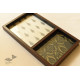 buy Patola Silk ~ Black & White Serving Tray