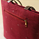 shop Tangaliya Maroon Shoulder Bag