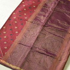 Champa - Chakli . चंपा - चकली | Handwoven Patola Cotton Saree - 4