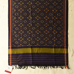Rasika . रसिका ~ Handloom Patola Cotton Dupatta ~ Purple