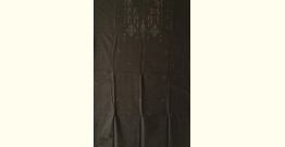 Handloom Cotton | Tangaliya Kurti Black Material - Sparrow Motif
