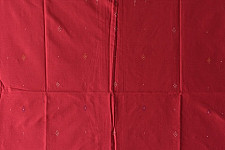 Handloom Cotton | Tangaliya Kurti Material - Magenta 