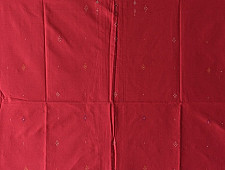 Handloom Cotton | Tangaliya Kurti Material - Magenta 